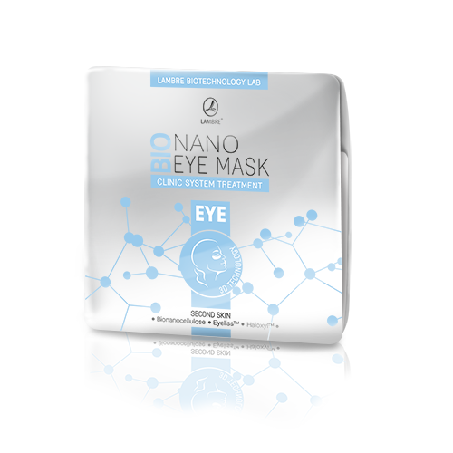 бионаноцеллюлозная маска для кожи вокруг глаз с активатором содержащим HALOXYL™ и EYELISS™